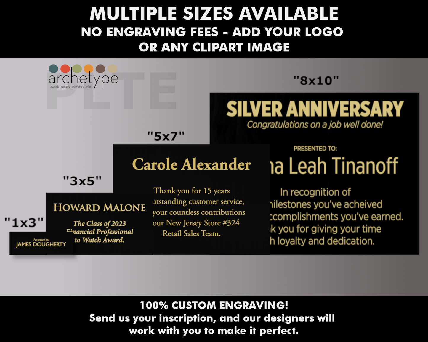 PLTE/Black (Gold Lettering)