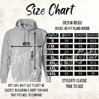 MSBA Classic Gildan Hooded Sweatshirt