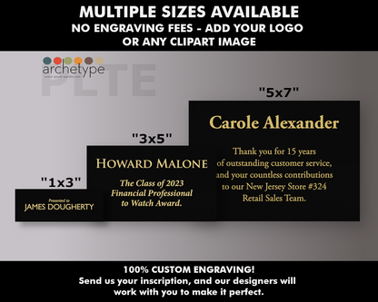PLTE/Black (Gold Lettering)