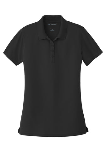 SEWN/GOOD Womens Port Authority Micro Mesh Polo