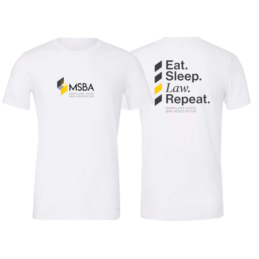 MSBA "Eat, Sleep" T-Shirt
