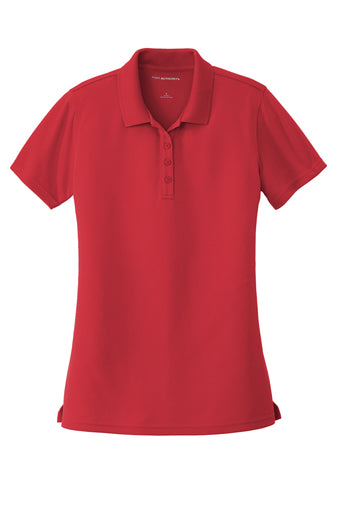 SEWN/GOOD Womens Port Authority Micro Mesh Polo