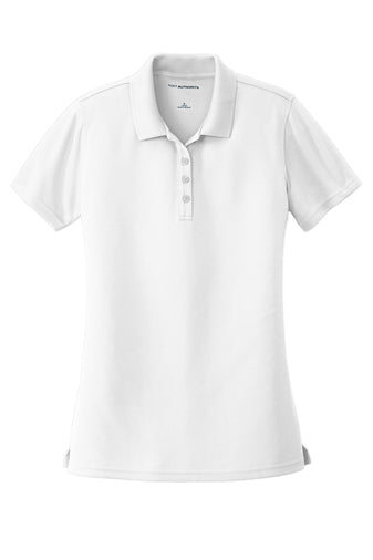 SEWN/GOOD Womens Port Authority Micro Mesh Polo